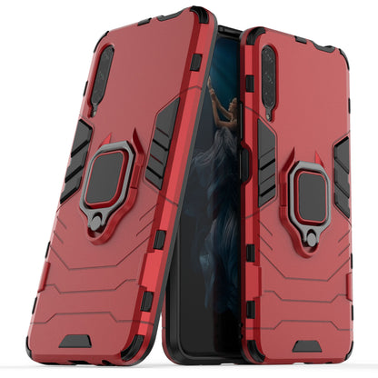 Cool Guard Finger Ring Kickstand PC + TPU Hybrid Protective Case for Huawei Honor 9X Pro