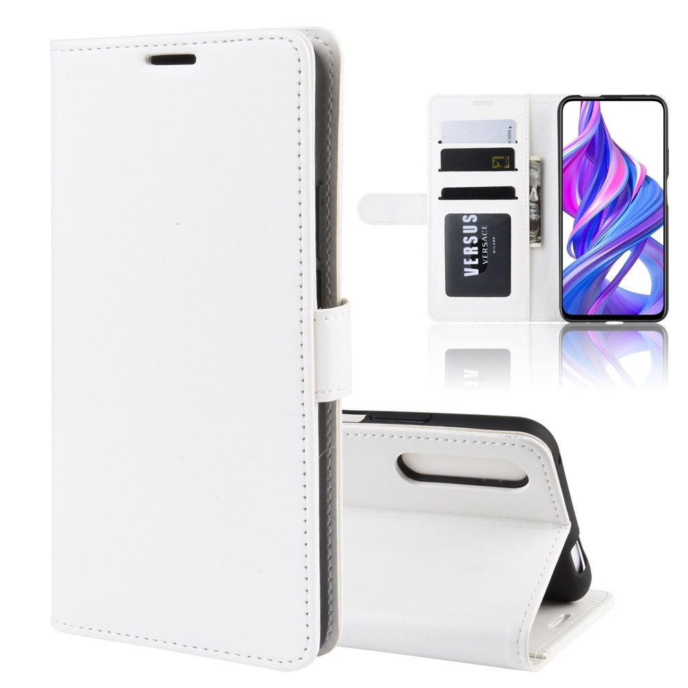 Crazy Horse Wallet Leather Wallet Stand Phone Case for Huawei Y9s/P smart Pro 2019/Honor 9X (For China)/9X Pro