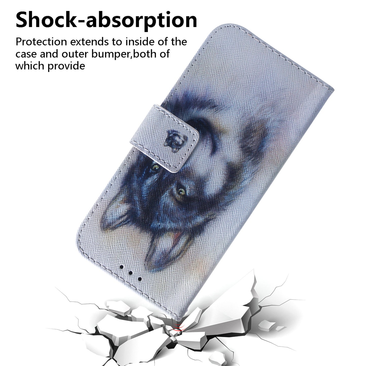 Printing Skin Leather Phone Case for Huawei Y9s/P smart Pro 2019/Honor 9X (For China)/9X Pro