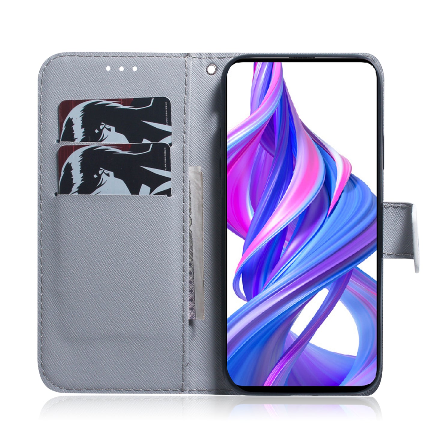 Printing Skin Leather Phone Case for Huawei Y9s/P smart Pro 2019/Honor 9X (For China)/9X Pro