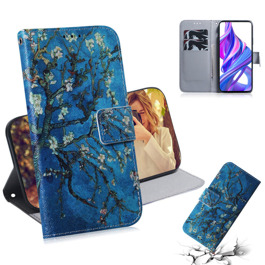 Printing Skin Leather Phone Case for Huawei Y9s/P smart Pro 2019/Honor 9X (For China)/9X Pro