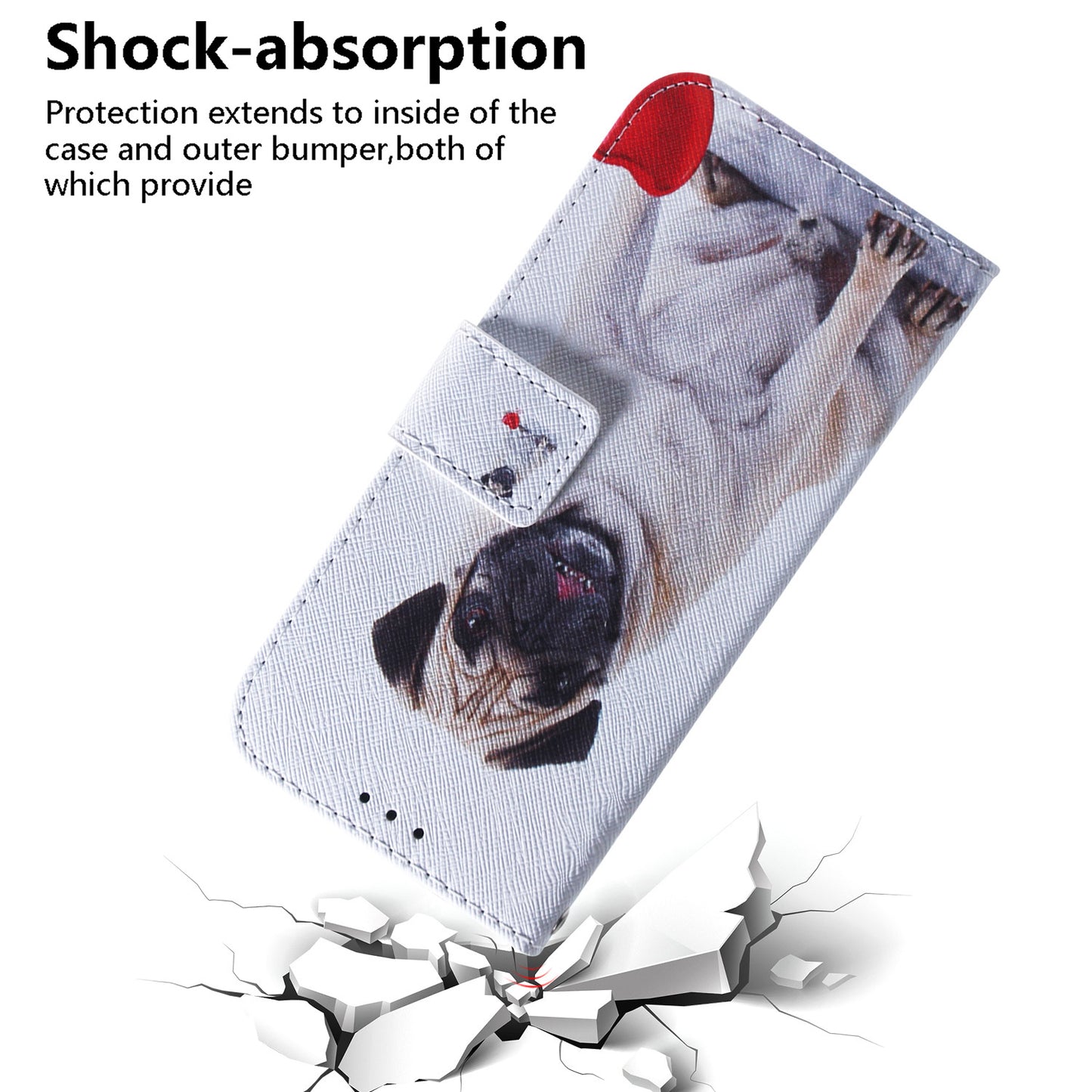 Printing Skin Leather Phone Case for Huawei Y9s/P smart Pro 2019/Honor 9X (For China)/9X Pro