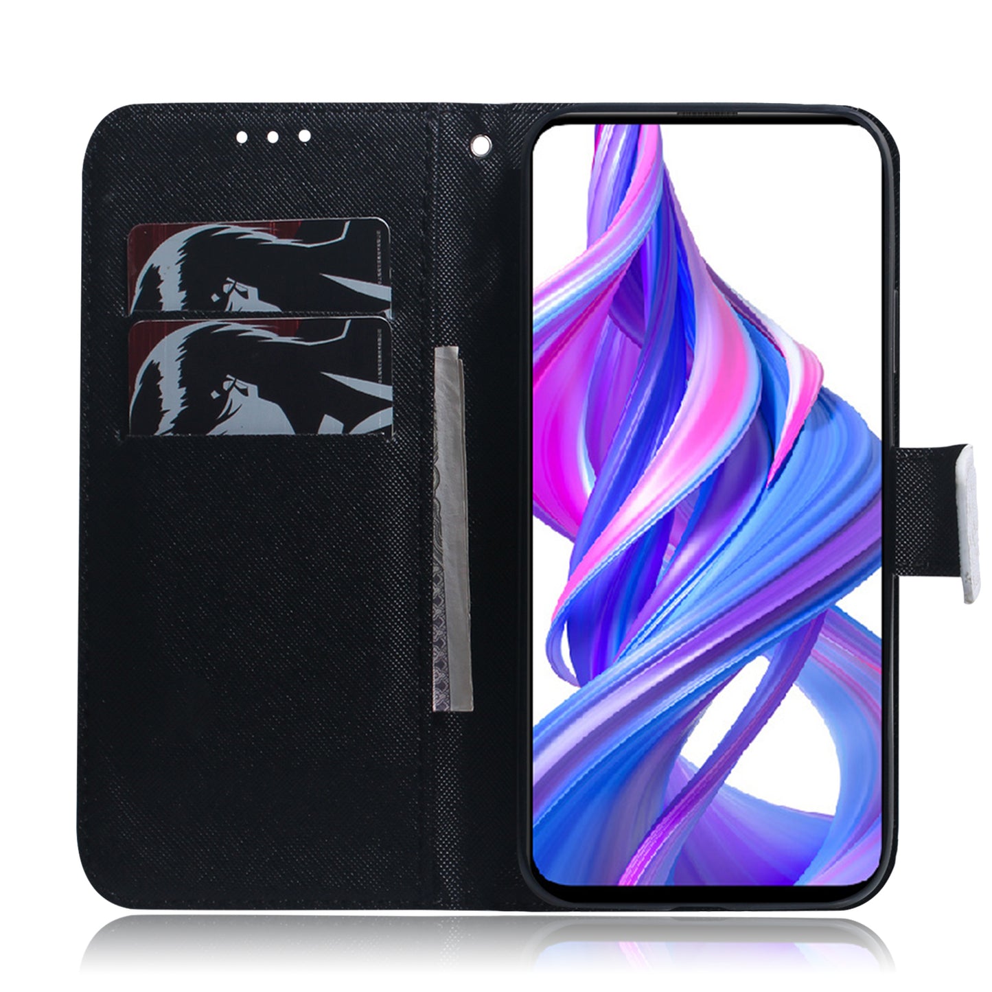 Printing Skin Leather Phone Case for Huawei Y9s/P smart Pro 2019/Honor 9X (For China)/9X Pro