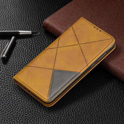 Geometric Pattern Leather Card Holder Case for Huawei Y5 (2019) / Honor 8S