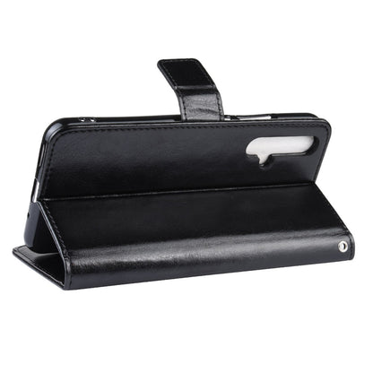 Phone Case for Huawei Honor 20S / Honor 20 / nova 5T Crazy Horse Texture Wallet Leather Case with Strap Phone Cover