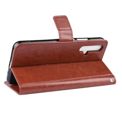 Phone Case for Huawei Honor 20S / Honor 20 / nova 5T Crazy Horse Texture Wallet Leather Case with Strap Phone Cover