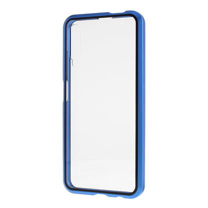 Magnetic Adsorption Metal + Tempered Glass Hybrid Case for Huawei Honor 9X (For China)