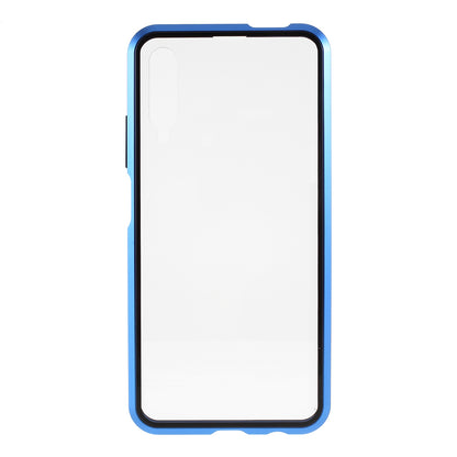 Magnetic Adsorption Metal + Tempered Glass Hybrid Case for Huawei Honor 9X (For China)