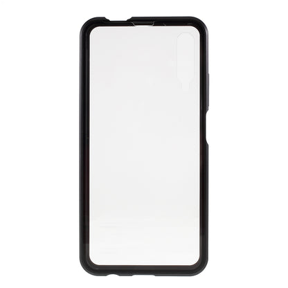 Magnetic Adsorption Metal + Tempered Glass Hybrid Case for Huawei Honor 9X (For China)