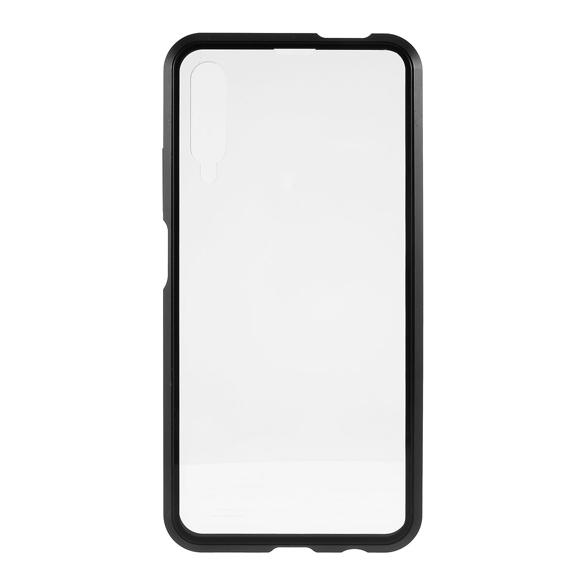 Magnetic Adsorption Metal + Tempered Glass Hybrid Case for Huawei Honor 9X (For China)