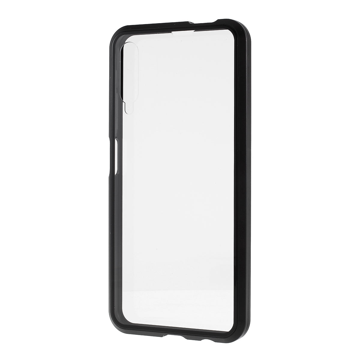 Magnetic Adsorption Metal + Tempered Glass Hybrid Case for Huawei Honor 9X (For China)
