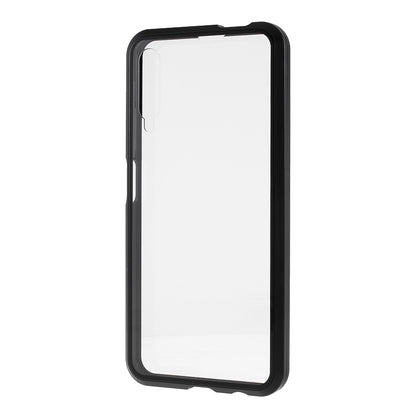 Magnetic Adsorption Metal + Tempered Glass Hybrid Case for Huawei Honor 9X (For China)