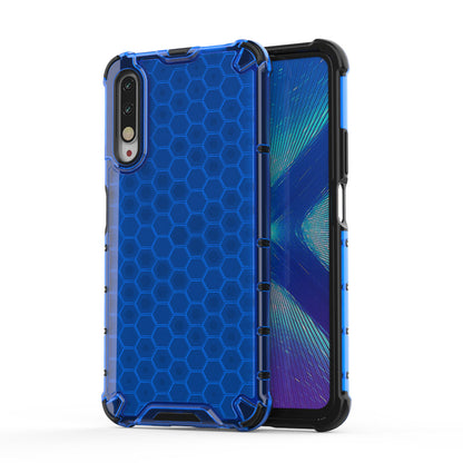 Honeycomb Pattern Shock-proof TPU + PC Hybrid Shell for Huawei Honor 9X (For China)/9X Pro