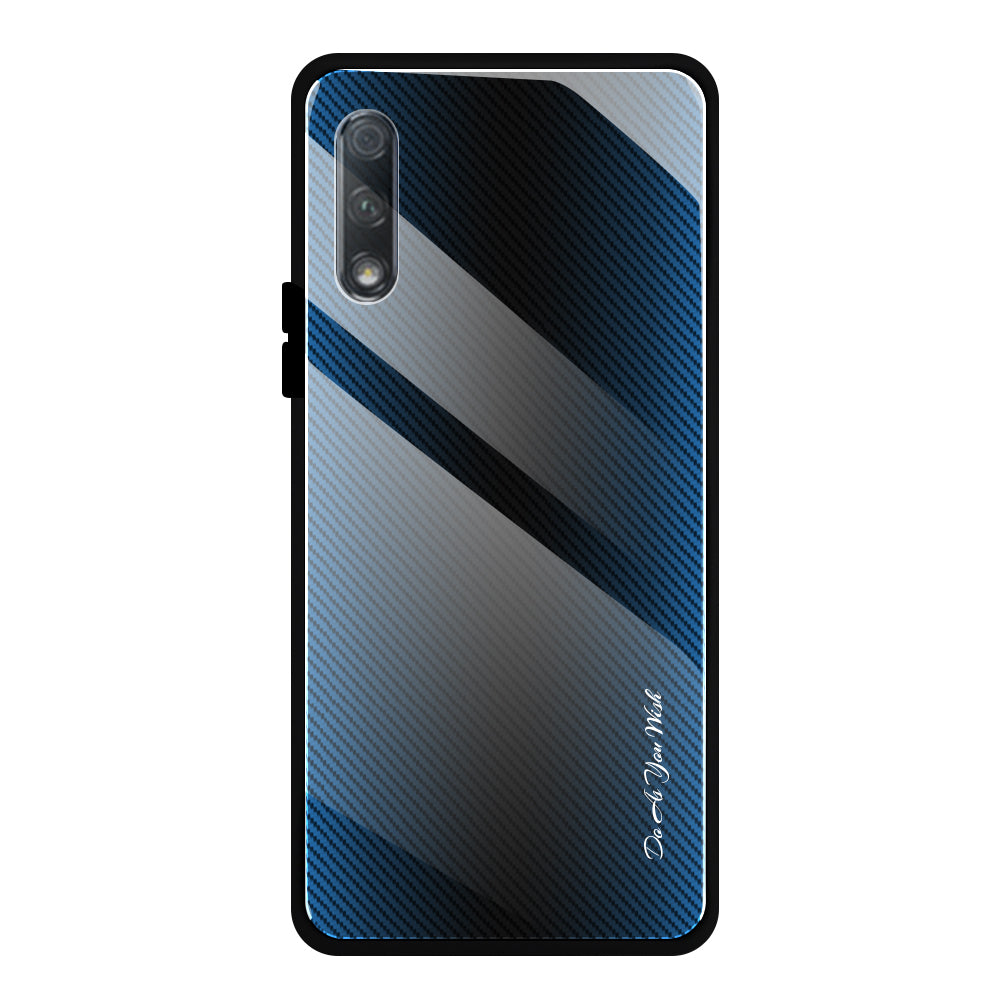 Texture Gradient Tempered Glass Phone Case for Huawei Y9s/P smart Pro 2019/Honor 9X (For China)/9X Pro