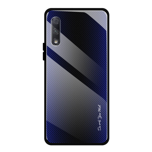 Texture Gradient Tempered Glass Phone Case for Huawei Y9s/P smart Pro 2019/Honor 9X (For China)/9X Pro