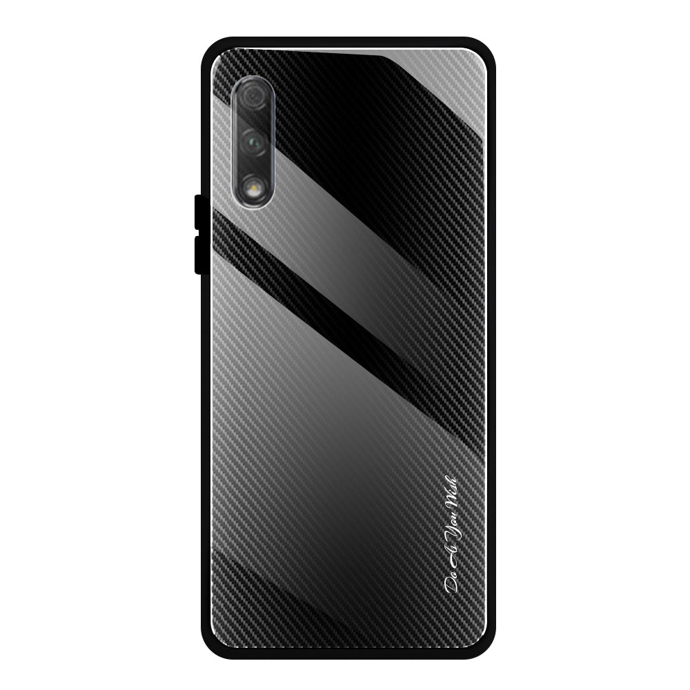 Texture Gradient Tempered Glass Phone Case for Huawei Y9s/P smart Pro 2019/Honor 9X (For China)/9X Pro