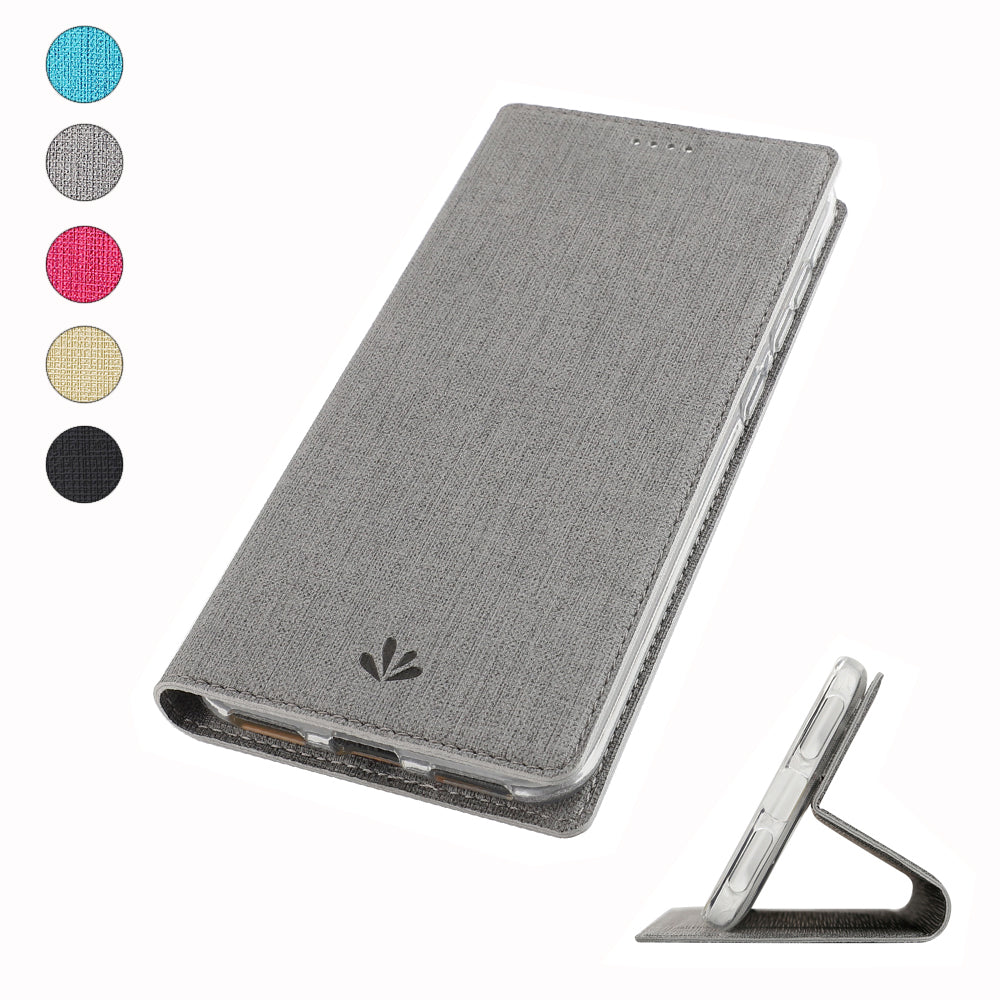 VILI DMX Cross Texture Leather Stand Case with Card Slot for Huawei Honor 9X (For China) / 9X Pro