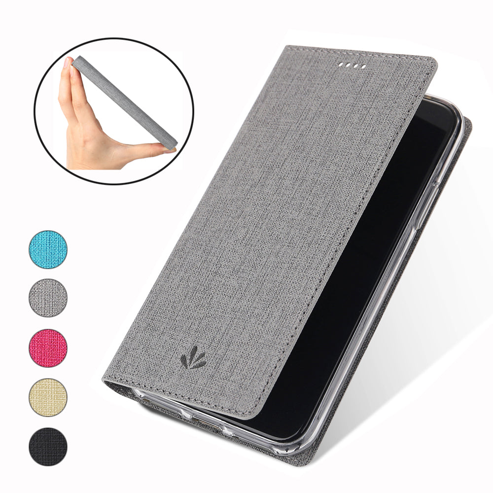 VILI DMX Cross Texture Leather Stand Case with Card Slot for Huawei Honor 9X (For China) / 9X Pro