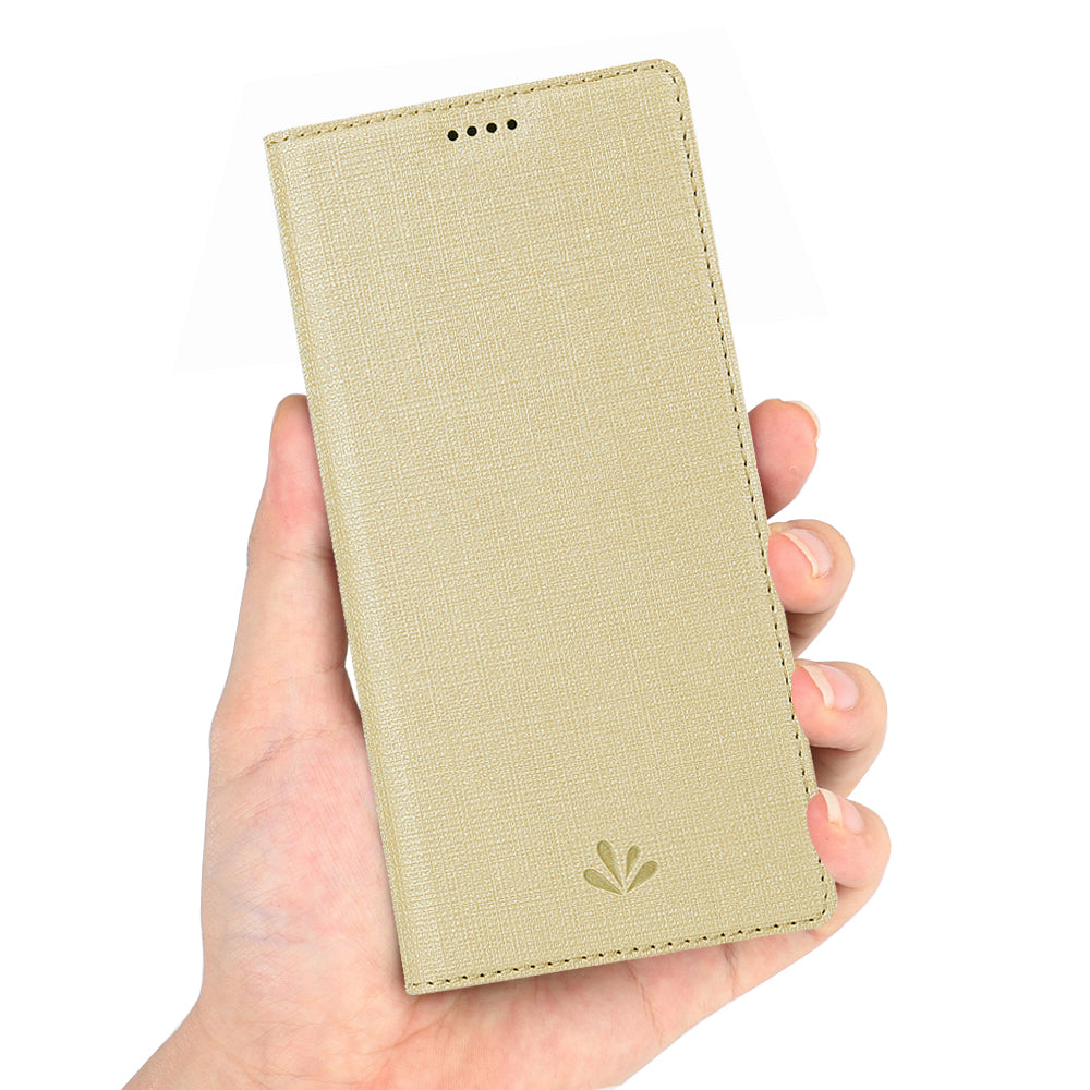 VILI DMX Cross Texture Leather Stand Case with Card Slot for Huawei Honor 9X (For China) / 9X Pro