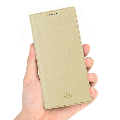 VILI DMX Cross Texture Leather Stand Case with Card Slot for Huawei Honor 9X (For China) / 9X Pro