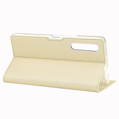 VILI DMX Cross Texture Leather Stand Case with Card Slot for Huawei Honor 9X (For China) / 9X Pro