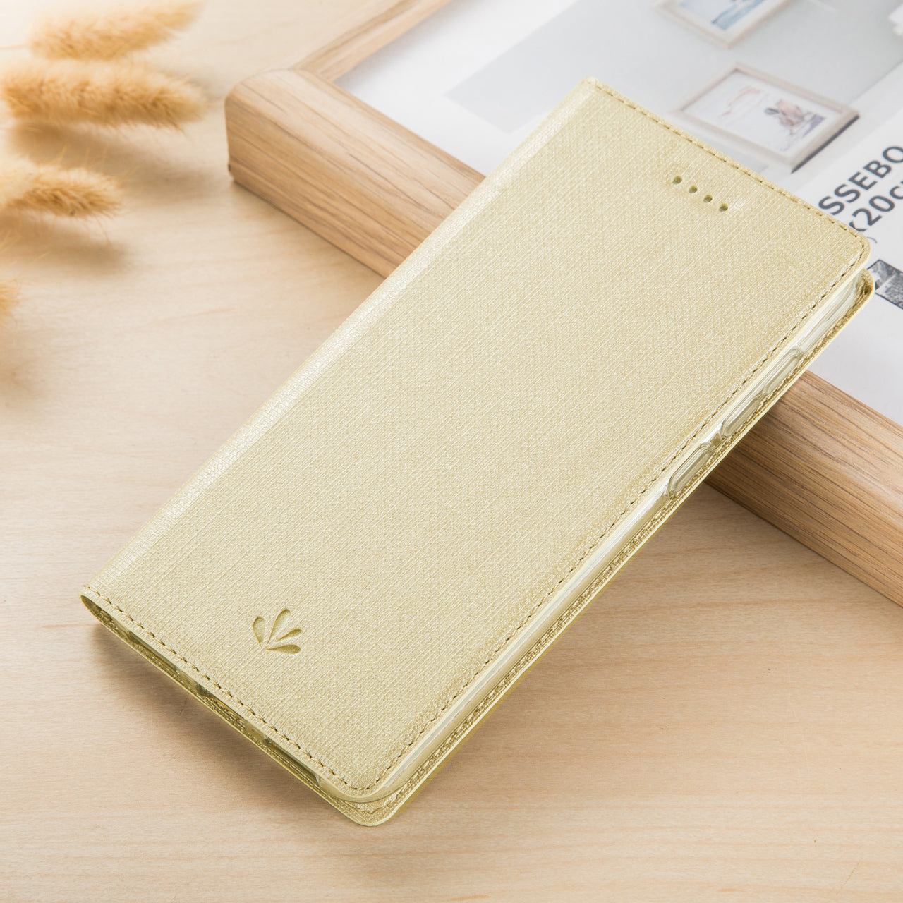 VILI DMX Cross Texture Leather Stand Case with Card Slot for Huawei Honor 9X (For China) / 9X Pro
