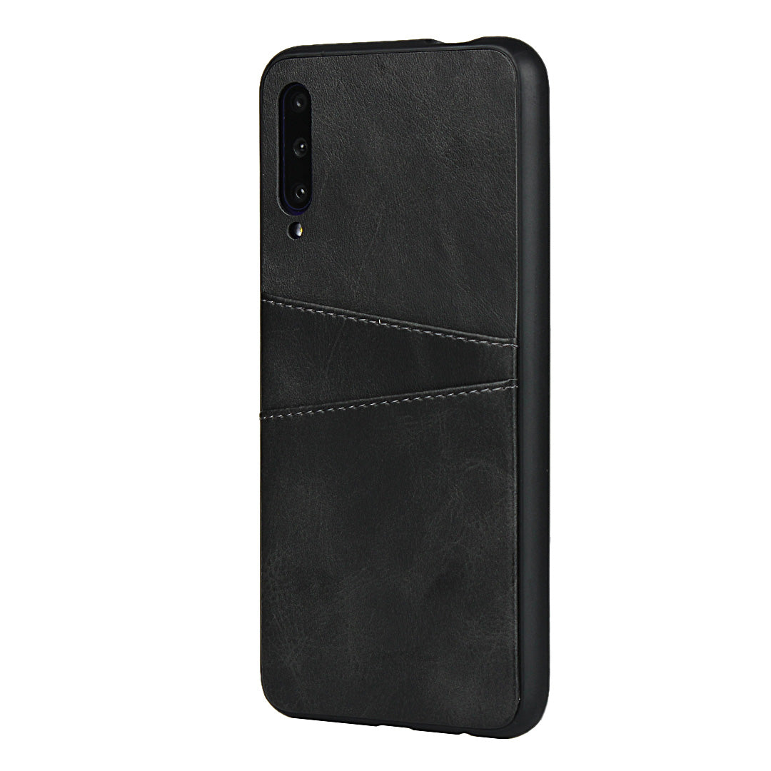 PU Leather Coated Hard PC Case Cover for Huawei Honor 9X Pro