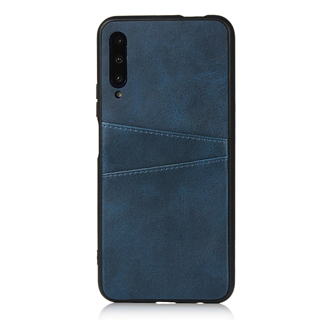 PU Leather Coated Hard PC Case Cover for Huawei Honor 9X Pro