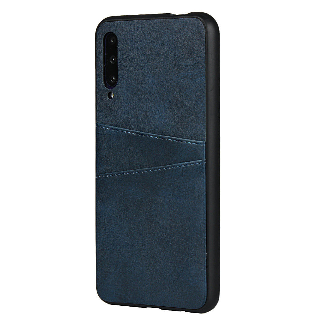 PU Leather Coated Hard PC Case Cover for Huawei Honor 9X Pro