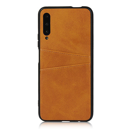 PU Leather Coated Hard PC Case Cover for Huawei Honor 9X Pro