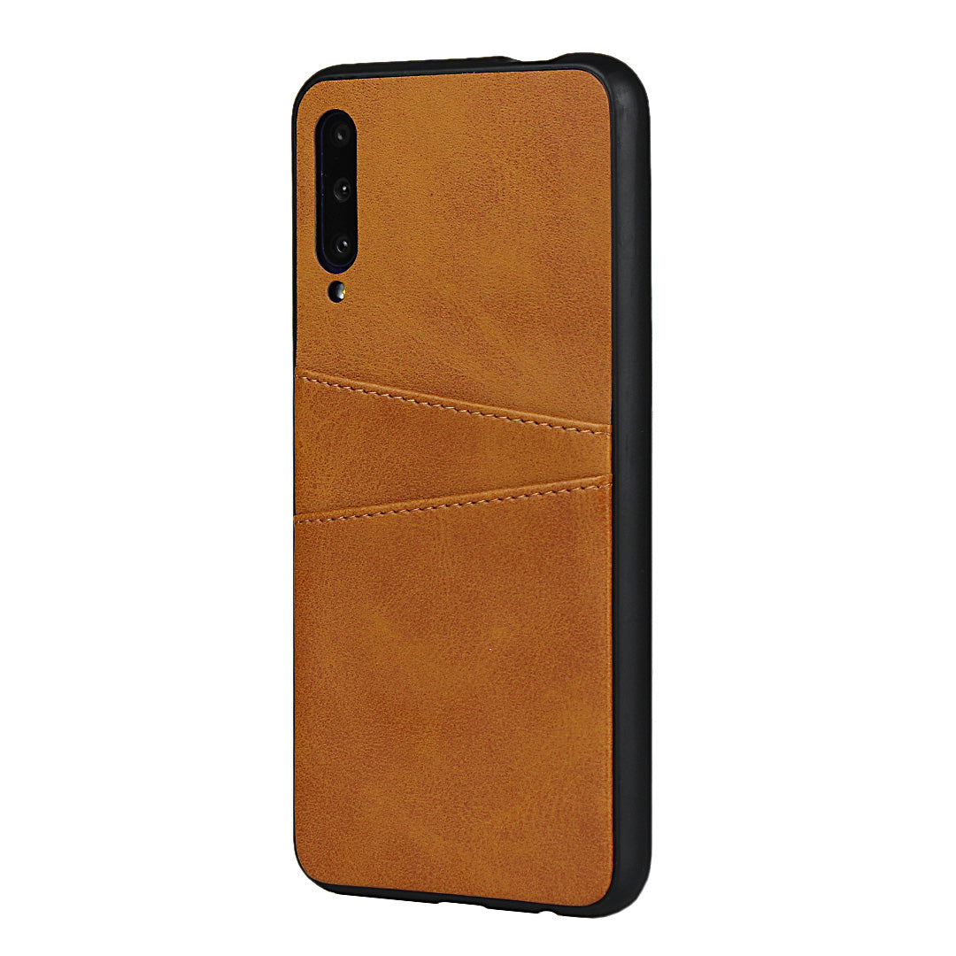 PU Leather Coated Hard PC Case Cover for Huawei Honor 9X Pro
