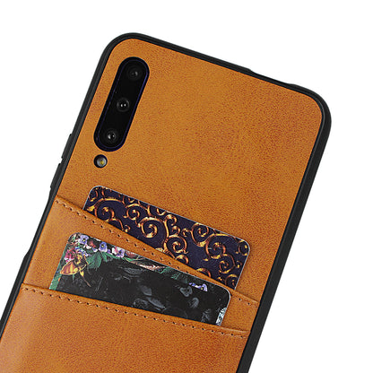 PU Leather Coated Hard PC Case Cover for Huawei Honor 9X Pro