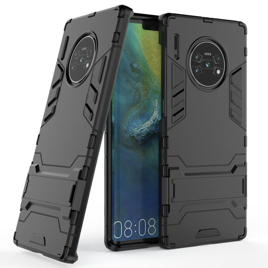 2-in-1 Plastic + TPU Combo Shell with Kickstand for Huawei Mate 30 Pro