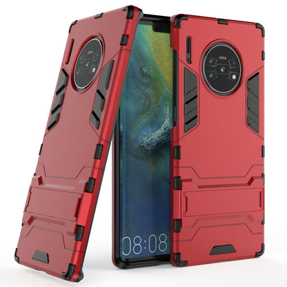2-in-1 Plastic + TPU Combo Shell with Kickstand for Huawei Mate 30 Pro