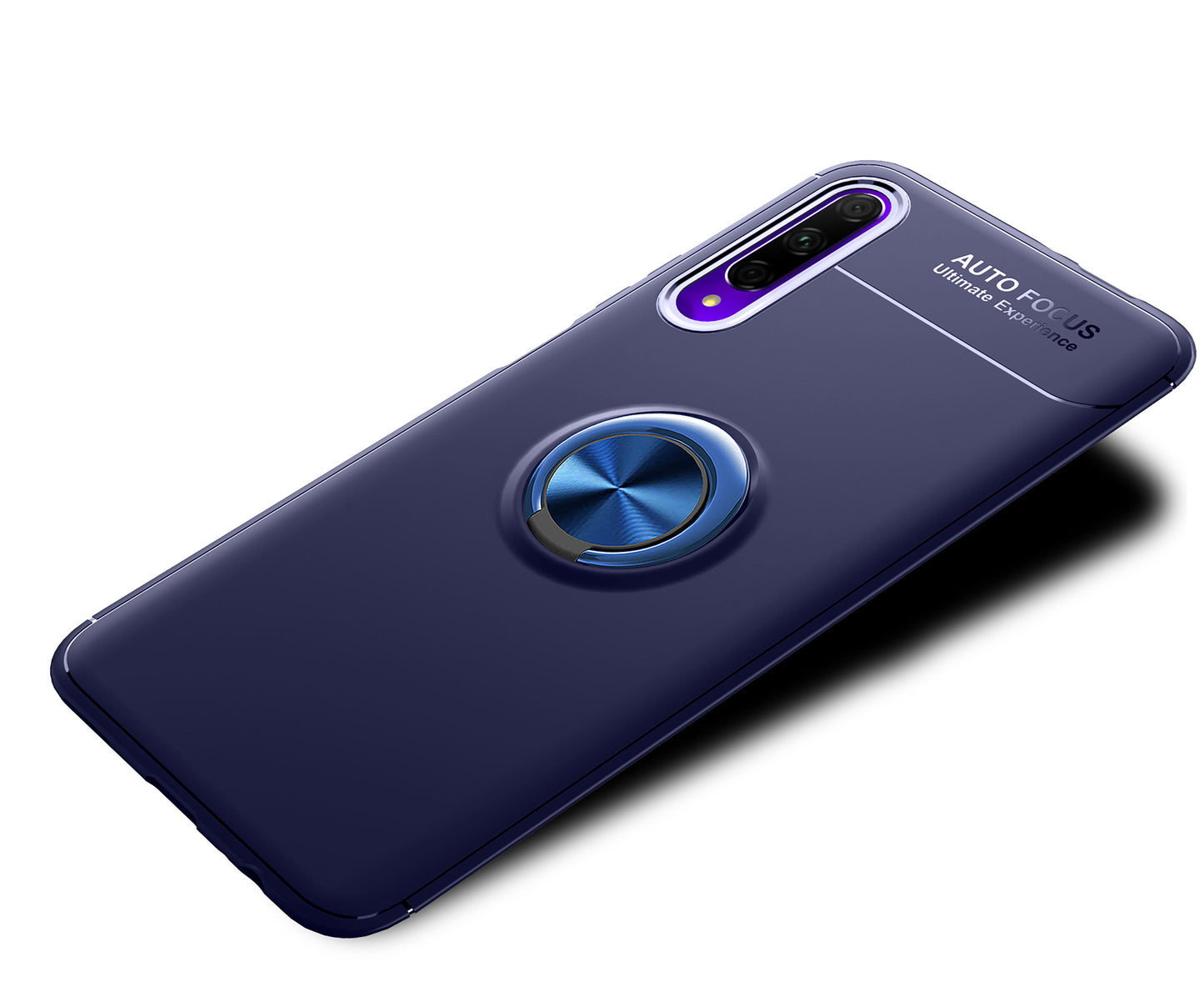 LENUO Metal Ring Bracket TPU Phone Cover for Huawei Y9s/P smart Pro 2019/Honor 9X (For China)/9X Pro