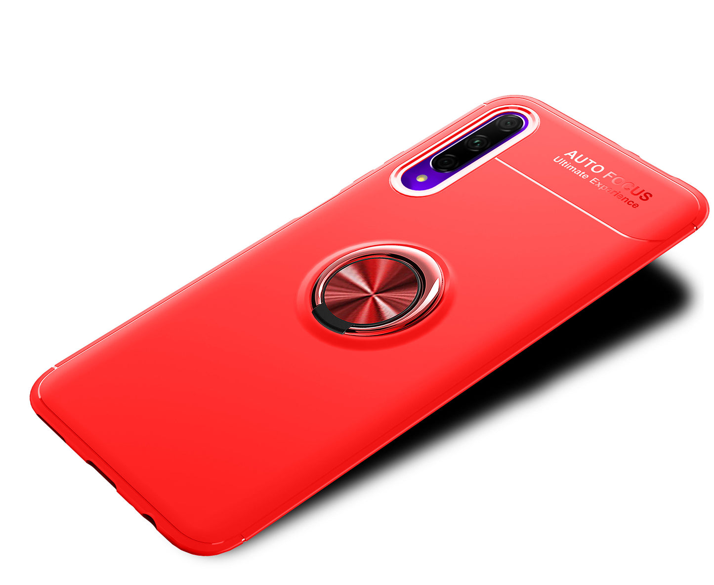 LENUO Metal Ring Bracket TPU Phone Cover for Huawei Y9s/P smart Pro 2019/Honor 9X (For China)/9X Pro