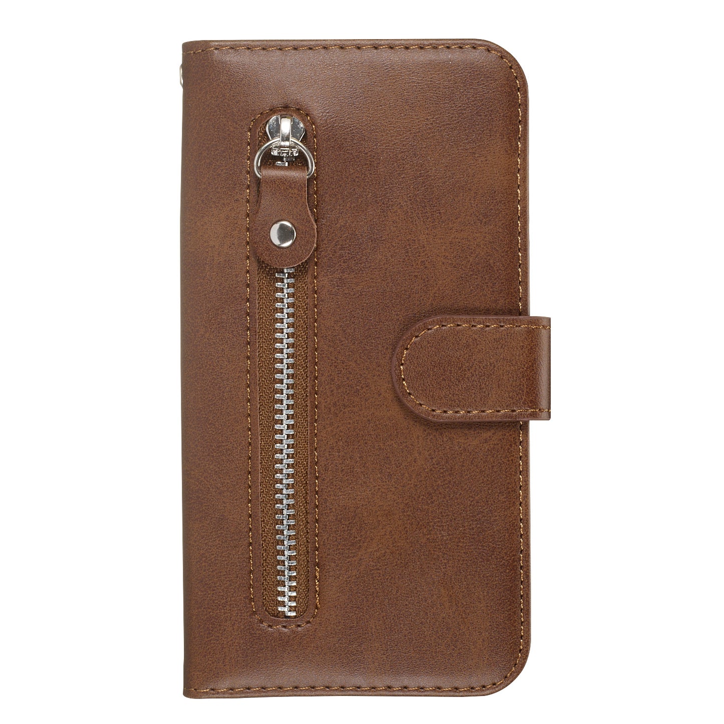 Zipper Pocket Wallet Stand Flip Leather Phone Cover for Huawei Honor 9X Pro/Honor 9X (For China)