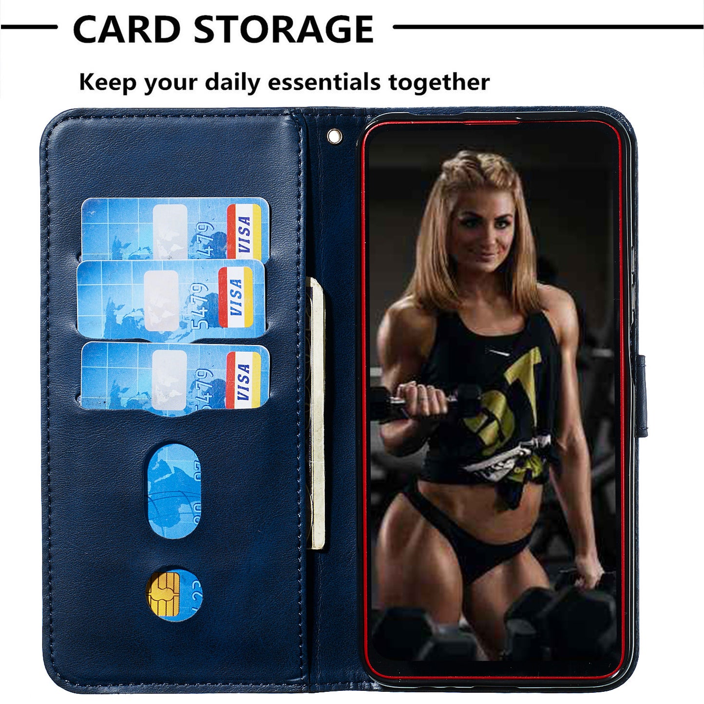Zipper Pocket Wallet Stand Flip Leather Phone Cover for Huawei Honor 9X Pro/Honor 9X (For China)