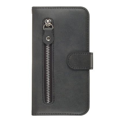 Zipper Pocket Wallet Stand Flip Leather Phone Cover for Huawei Honor 9X Pro/Honor 9X (For China)