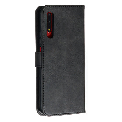 Zipper Pocket Wallet Stand Flip Leather Phone Cover for Huawei Honor 9X Pro/Honor 9X (For China)