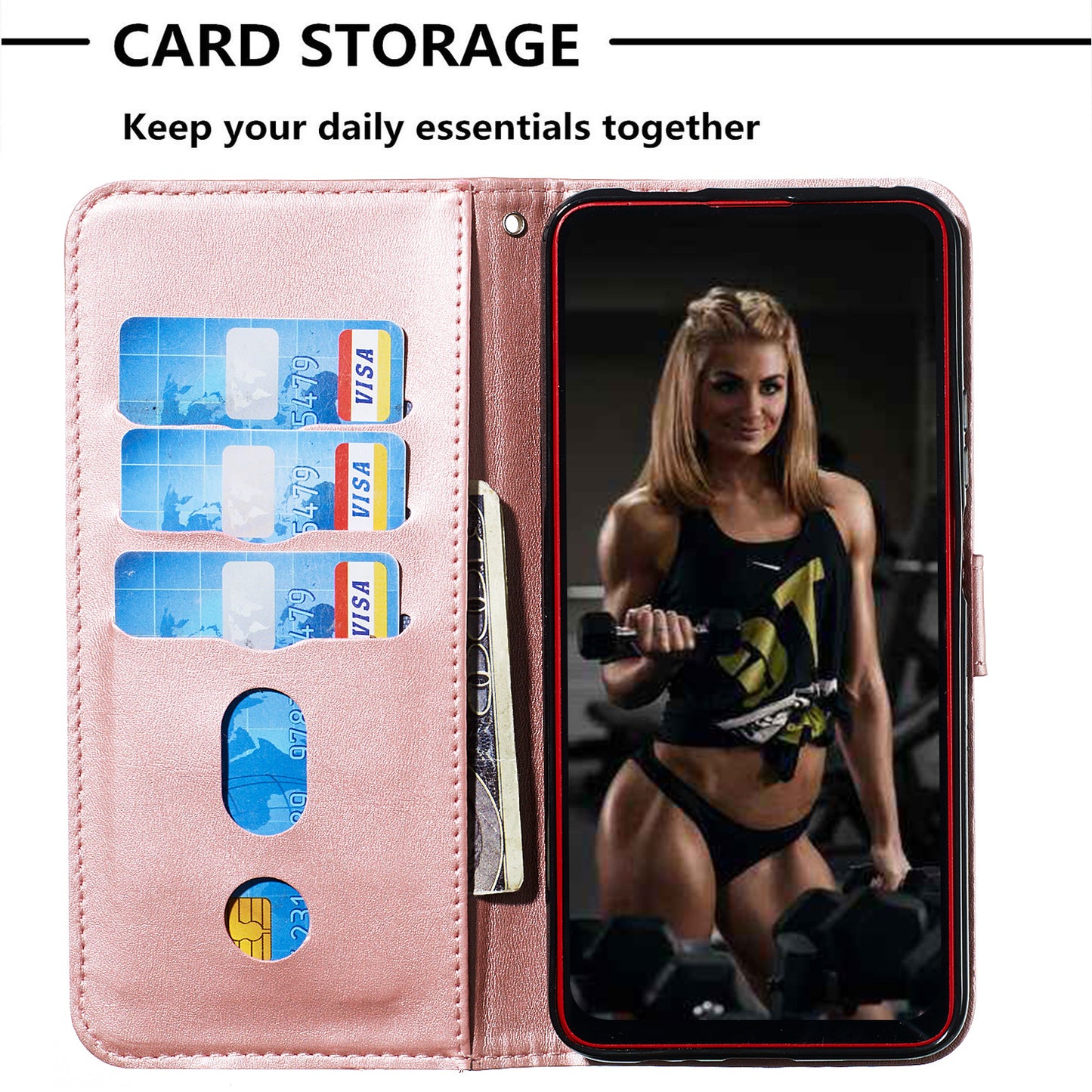 Zipper Pocket Wallet Stand Flip Leather Phone Cover for Huawei Honor 9X Pro/Honor 9X (For China)