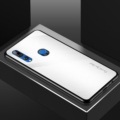 Gradient PC+Tempered Glass Back+Soft TPU Edge Case for Huawei Y9 Prime 2019