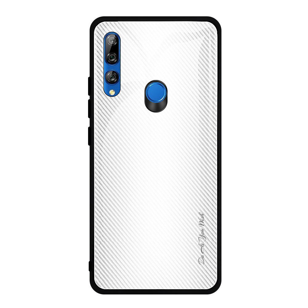Gradient PC+Tempered Glass Back+Soft TPU Edge Case for Huawei Y9 Prime 2019