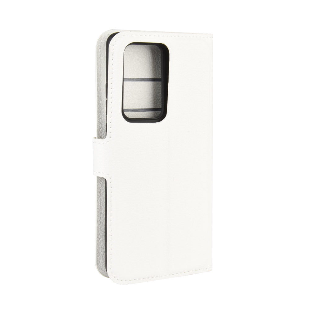 Litchi Texture Leather Wallet Stand Case Phone Shell for Huawei P40 Pro