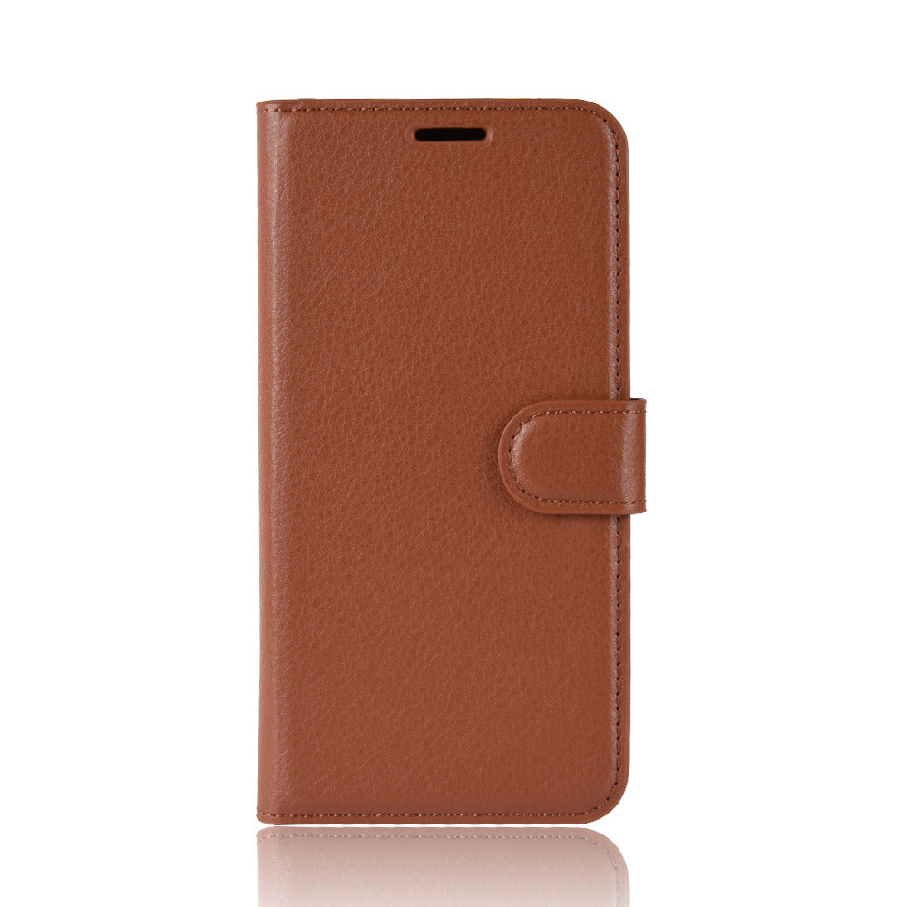 Litchi Texture Leather Wallet Stand Case Phone Shell for Huawei P40 Pro