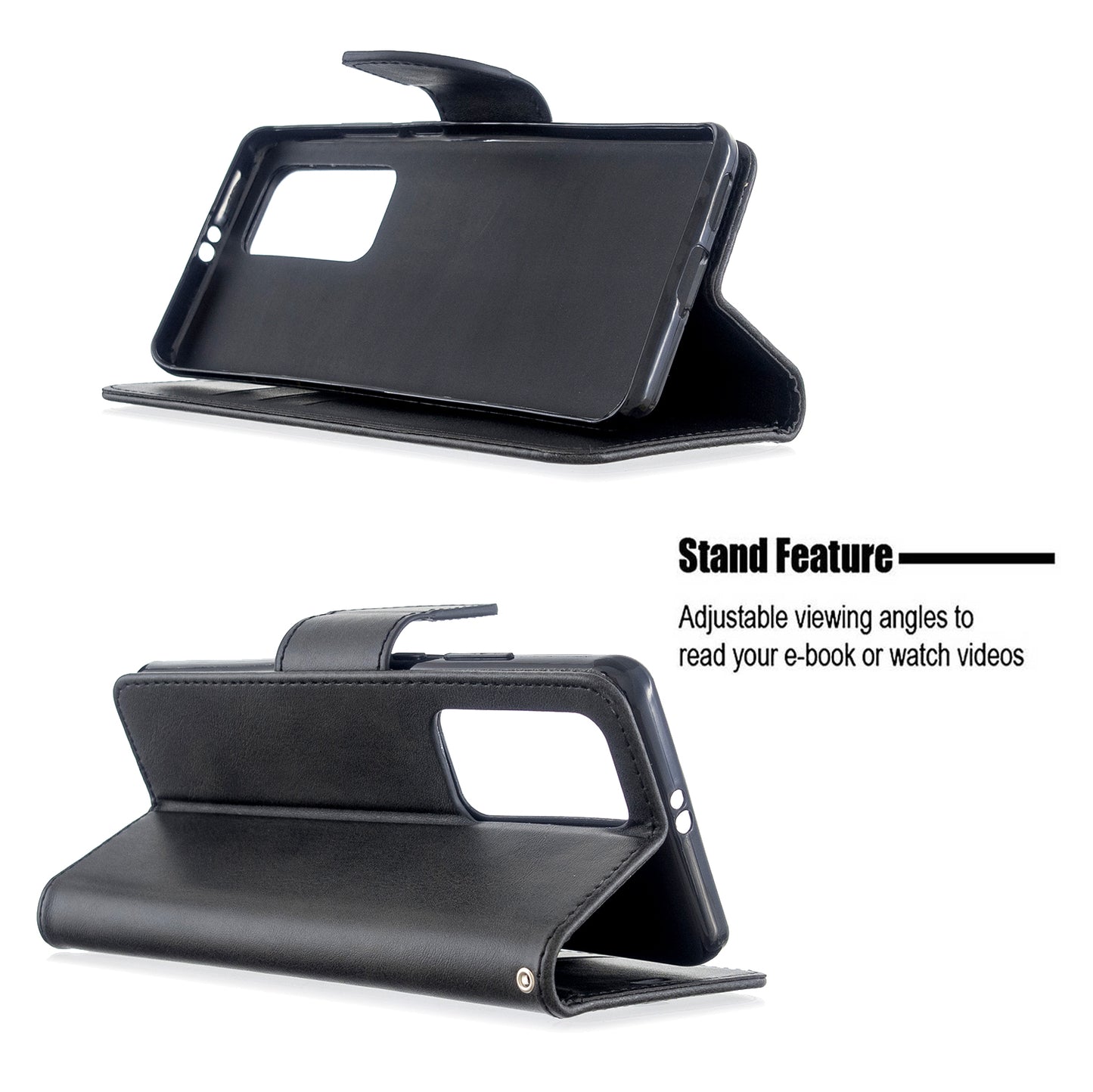 PU Leather Wallet Stand Case Cover for Huawei P40 Pro