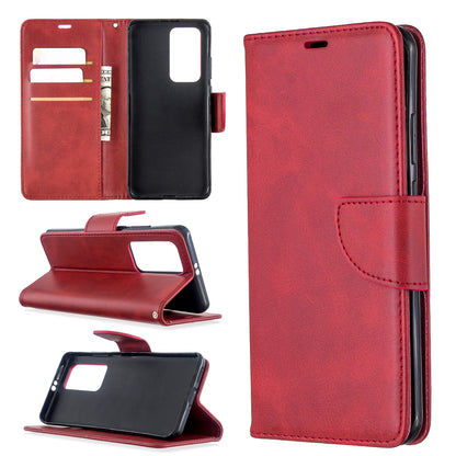 PU Leather Wallet Stand Case Cover for Huawei P40 Pro