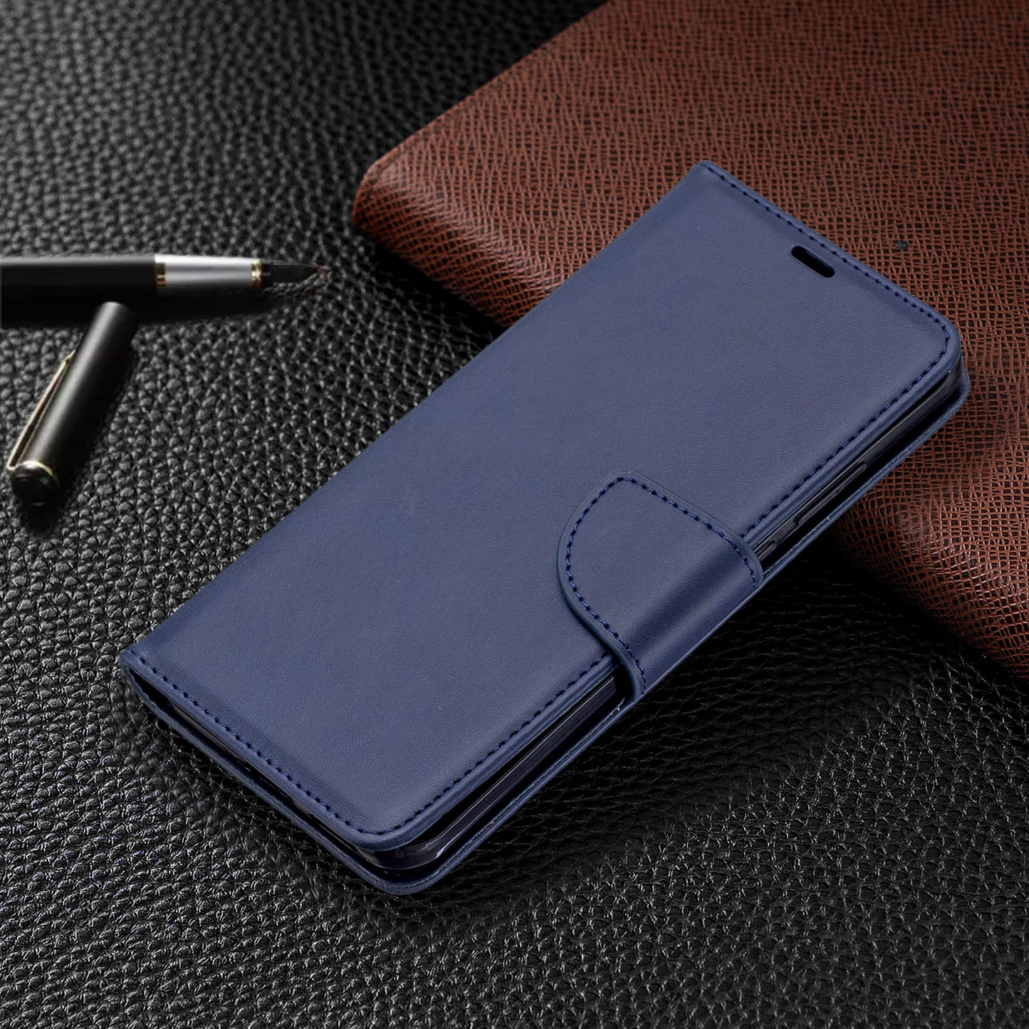 PU Leather Wallet Stand Case Cover for Huawei P40 Pro