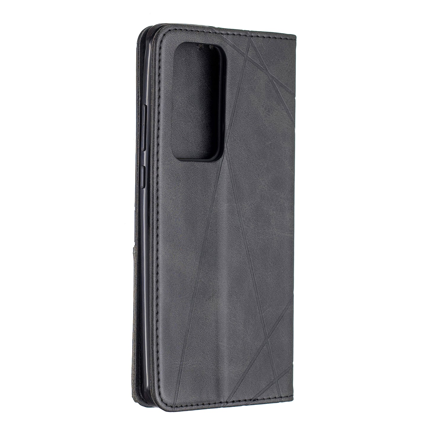 Geometric Pattern Stand Leather Card Holder Case for Huawei P40 Pro