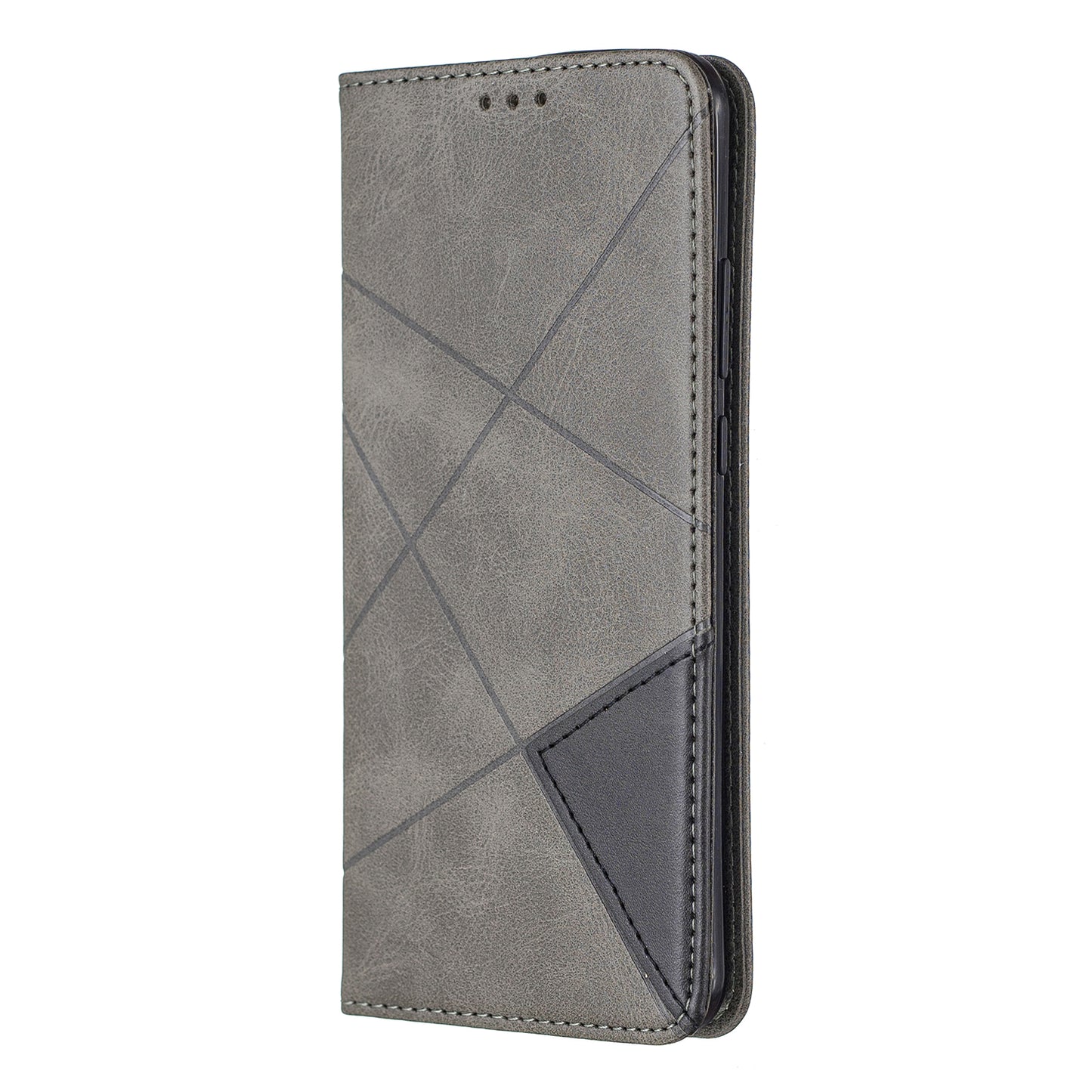 Geometric Pattern Stand Leather Card Holder Case for Huawei P40 Pro